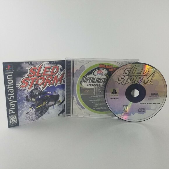 SLED STORM for Sony PlayStation, PS1 Complete w/ Manual - Picture 1 of 11